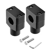 KEMIMOTO risers front view showing compact mount and neat finish for reliable fit