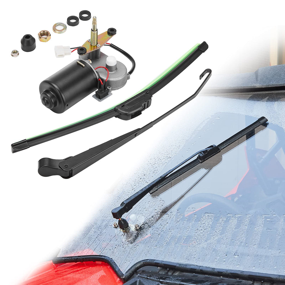 KEMIMOTO front assembly showing motor and arm, clear fit and easy installation