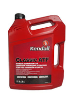 Kendall ATF one-gallon bottle front label showing product and compatibility benefits