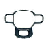 Keptrim front view steering wheel trim showing sporty look and fit