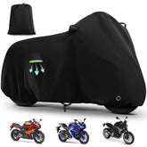 KERANTY front view cover fitted on Kawasaki Ninja protecting finish