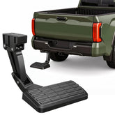 KERVANCH front-mounted step on Tundra bumper showing secure fit and clean look