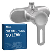 KES front plate and handle showing compact profile and space saving