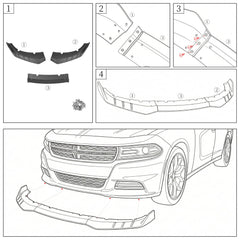 KETAI front lip side profile illustrating airflow management benefit
