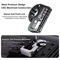 Kewig combination dial detail for customizable keyless convenience