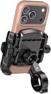 kewig front view on handlebar showing secure mount and stability