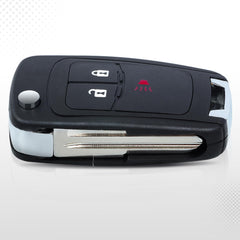 Keyecu button panel detail showing lock unlock panic for easy operation