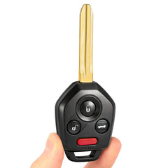 Keyecu front view of replacement fob showing buttons and fit benefit