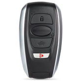 Keyecu front view of Subaru remote showing buttons and design for easy replacement