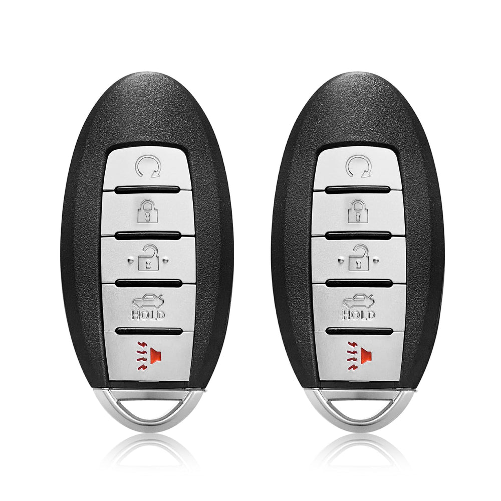 Keylessbest front view of 5-button fob showing button layout and improved grip benefit