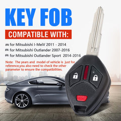 Keymall remote back without logo highlighting aftermarket authenticity and clean finish