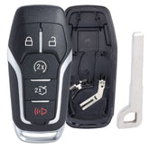 Keymall front-facing key fob shell showing 5 buttons and factory-like finish, durable look