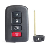 Keymall front view of key fob showing buttons and benefit of easy identification