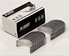 KING bearing close-up of shell surface texture, highlights durable material finish
