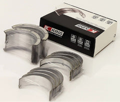 KING bearings fitted in LS engine block installation shot, demonstrates proper fitment
