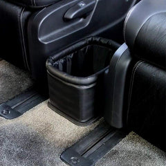 KINGBERWI close-up of PU leather texture and reinforced stitching durability