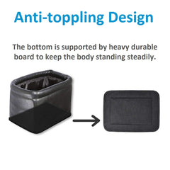 KINGBERWI interior lining close-up showing leakproof protection benefit