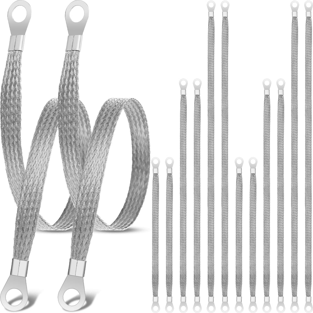 Kingdder front packaging showing 12 ground straps and kit convenience