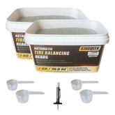 KINGQEEK front package showing 4KG bucket and label benefit