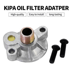 kipa mounted on engine boss demonstrating direct fit and preserved oil cooler function
