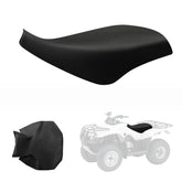 Kistrba front view seat cover fitted on TRX250 showing clean factory look and protection