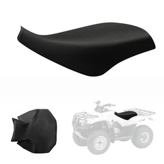 Kistrba front view seat cover fitted on TRX250 showing clean factory look and protection