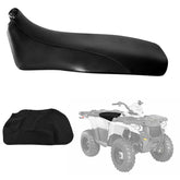 Kistrba front view seat cover showing fit and restored appearance for Polaris Sportsman