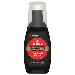 SC Johnson KIWI leather dye bottle front view showing label and applicator for quick touch-ups