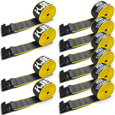 KJE front view of 10-pack straps showing packaging and quantity benefit