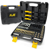 KJE kit open front view shows organized tools and quick selection benefit