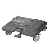 Klein Tools 54828MB front view showing sturdy platform and casters for easy transport