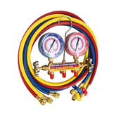 KlenzMate front manifold view showing gauges and valves for fast accurate service