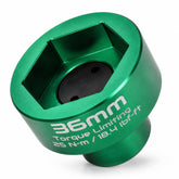 Klick Wrench front view showing 36mm fit and easy identification