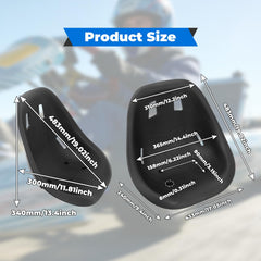 KLLJRFW side profile highlighting contoured back for reduced fatigue
