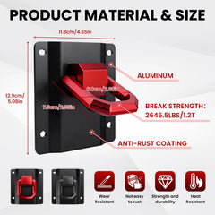 Klutchtech folded ring profile side view demonstrating compact storage benefit