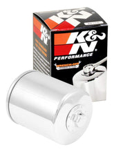 K&N KN-171C front view showing durable canister and high-flow design benefit
