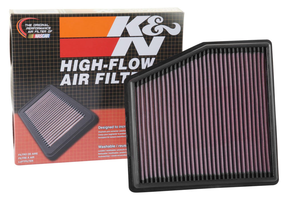 K&N 33-5061 front view showing product fit and performance benefit