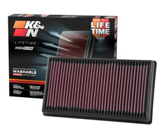 K&N front view of 33-5071 filter showing ready-to-install benefit