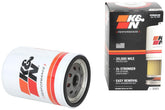 K&N front canister showing durable steel and filtration benefits