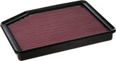 K&N front view of original lifetime filter showing fitment benefits
