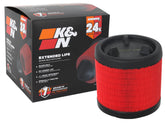 K&N front packaging showing model KNF-0634 and long-life benefit