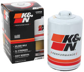 K&N HP-2006 front view showing sturdy canister and gasket for reliable sealing