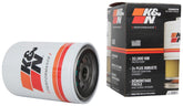 K&N HP-3001 front view showing canister and hex nut for easy removal