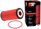 K&N HP-7038 front view showing label and fitment benefit