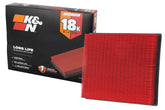K&N KNA-5017 front view showing filter shape and fit for quick identification and compatibility