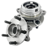 KNOLET front hub assembly front view showing fit and sturdiness