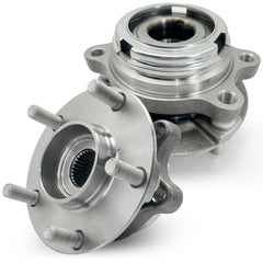 KNOLET front hub assembly front view showing fit and finish benefits