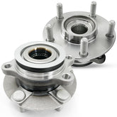 KNOLET front hub assembly front view showing fit and durability benefit