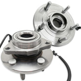 KNOLET front hub assembly front view showing fit and durability
