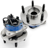 KNOLET front hub assembly front view showing solid construction and fitment benefit
